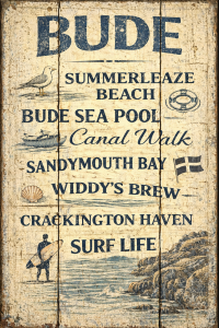 Bude Coastal Signboard