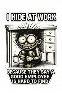 Eric-I Hide at Work