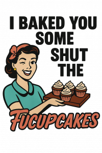 I baked some SHUT the FUCKUPCAKES