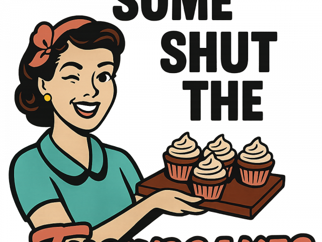 I baked some SHUT the FUCKUPCAKES