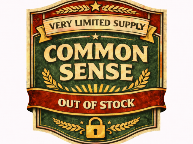 Common Sense – Out of Stock