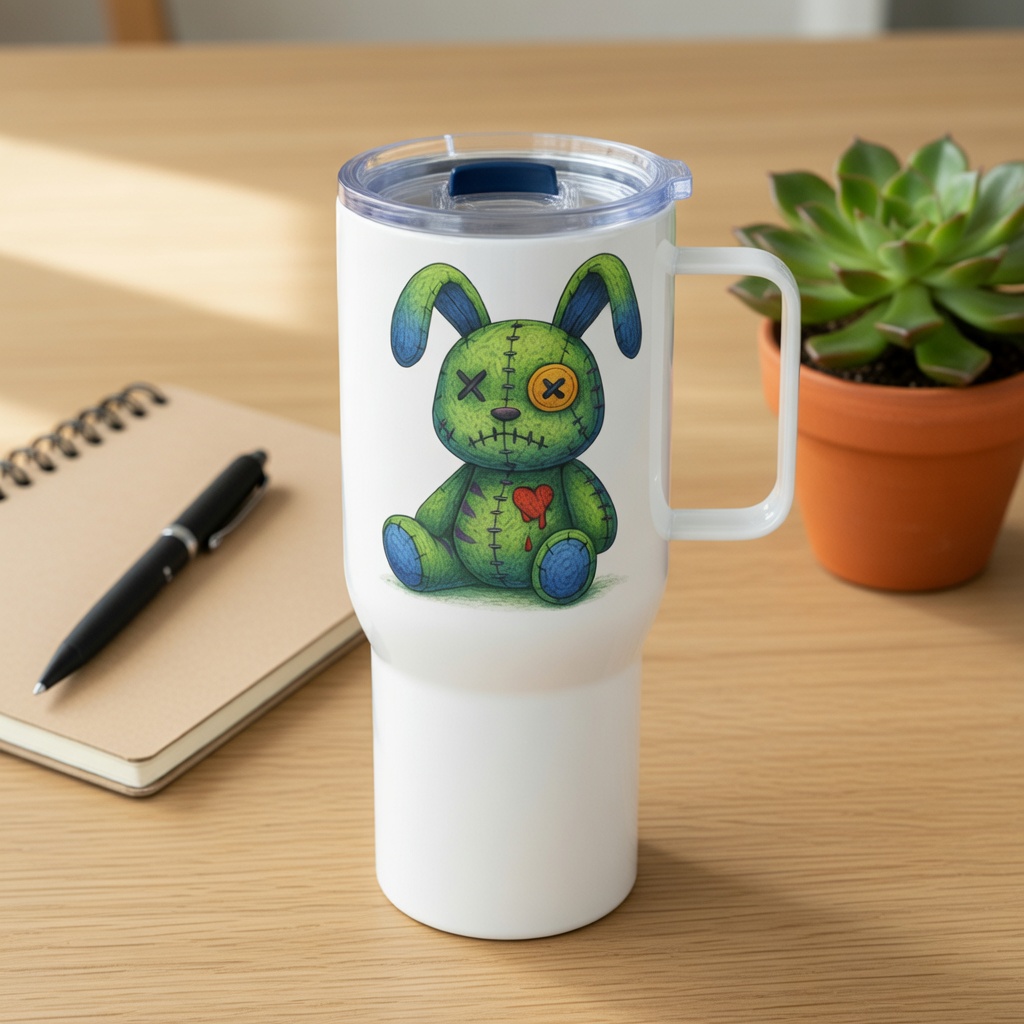 Oliver Dripwood - Travel mug with a handle