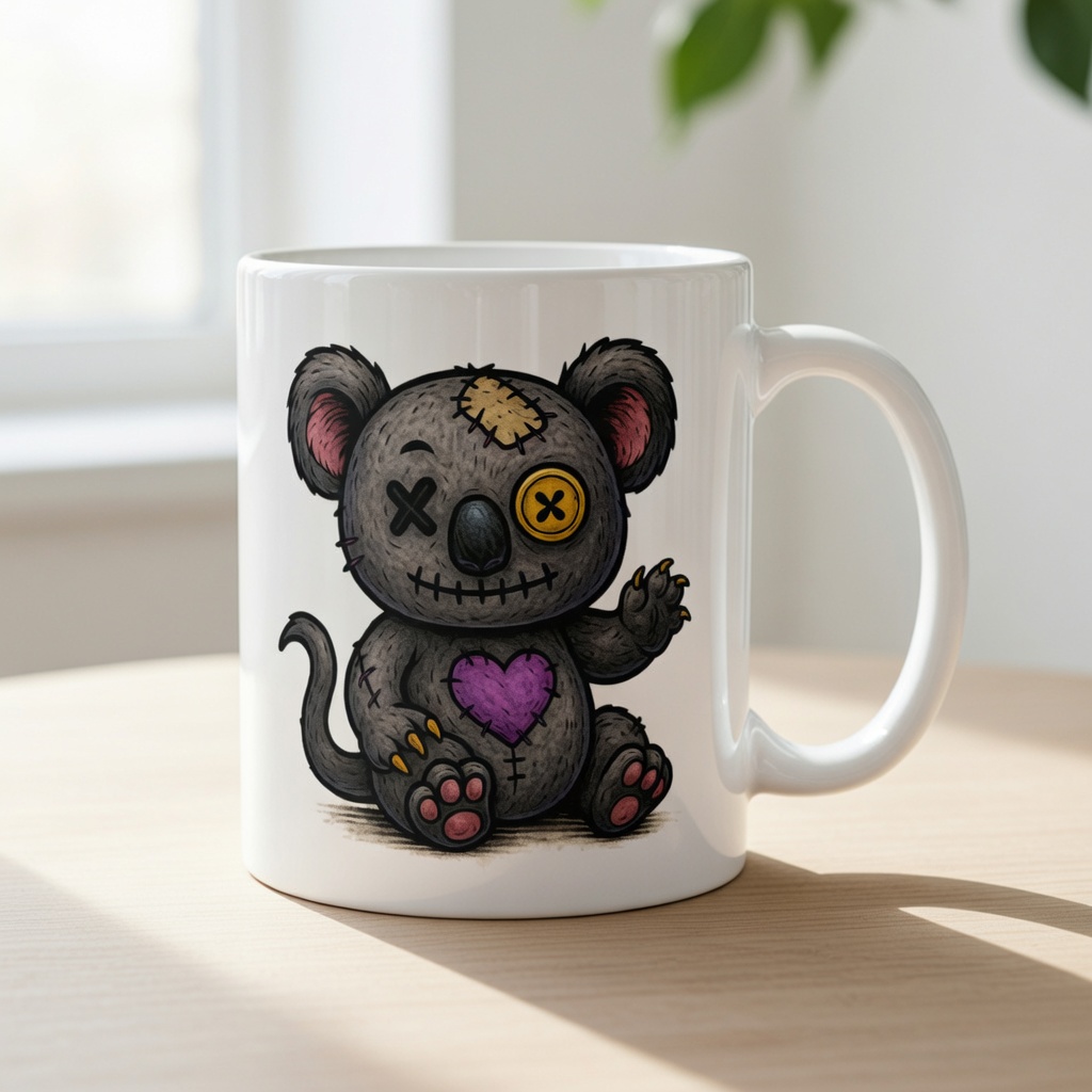 Milo Patchwick - White glossy mug