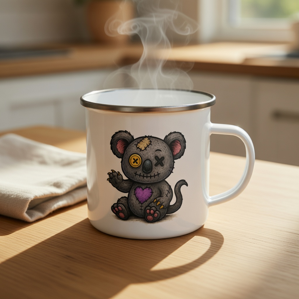 Milo Patchwick - Enamel Mug