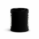 Eric - I Hide at Work - Black Glossy Mug