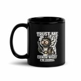 ERIC TRUST ME - Black Glossy Mug