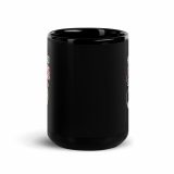 Clean Kitchen Dirty Mind – Black Glossy Mug black 15oz front — Sweet Looks, Savage Mouths
