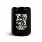 ERIC TRUST ME - Black Glossy Mug