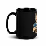 Don't worry about the laundry nobody is DOING me either - Black Glossy Mug