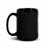 Moonlit Ronin - Black Glossy Mug