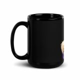 SORT YOURSELF OUT - HEN - Black Glossy Mug