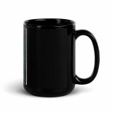 Midnight Blade - Black Glossy Mug