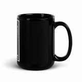 Fade Out - Black Glossy Mug