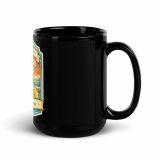 Proper Job Energy - Black Glossy Mug