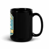 Unpredictable Quality – Cornish Weather - Black Glossy Mug