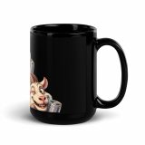 BAD INFLUENCE DOWN ERE - GOAT - Black Glossy Mug