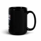 DREAM HAS CRASHED - Black Glossy Mug