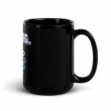 BUFFERING - Black Glossy Mug