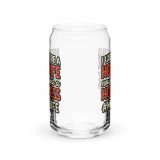 Hot Wife to Hot Mess - Can-shaped glass