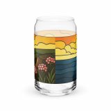 Beacon of the Western Cliffs - Can-shaped glass