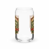 Common Sense – Can-Shaped Glass 16oz 16oz back — The Brutally Honest Collection