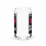 CTRL+ALT+DEL MY FEELINGS - Can-shaped glass