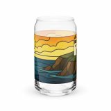 Beacon of the Western Cliffs - Can-shaped glass