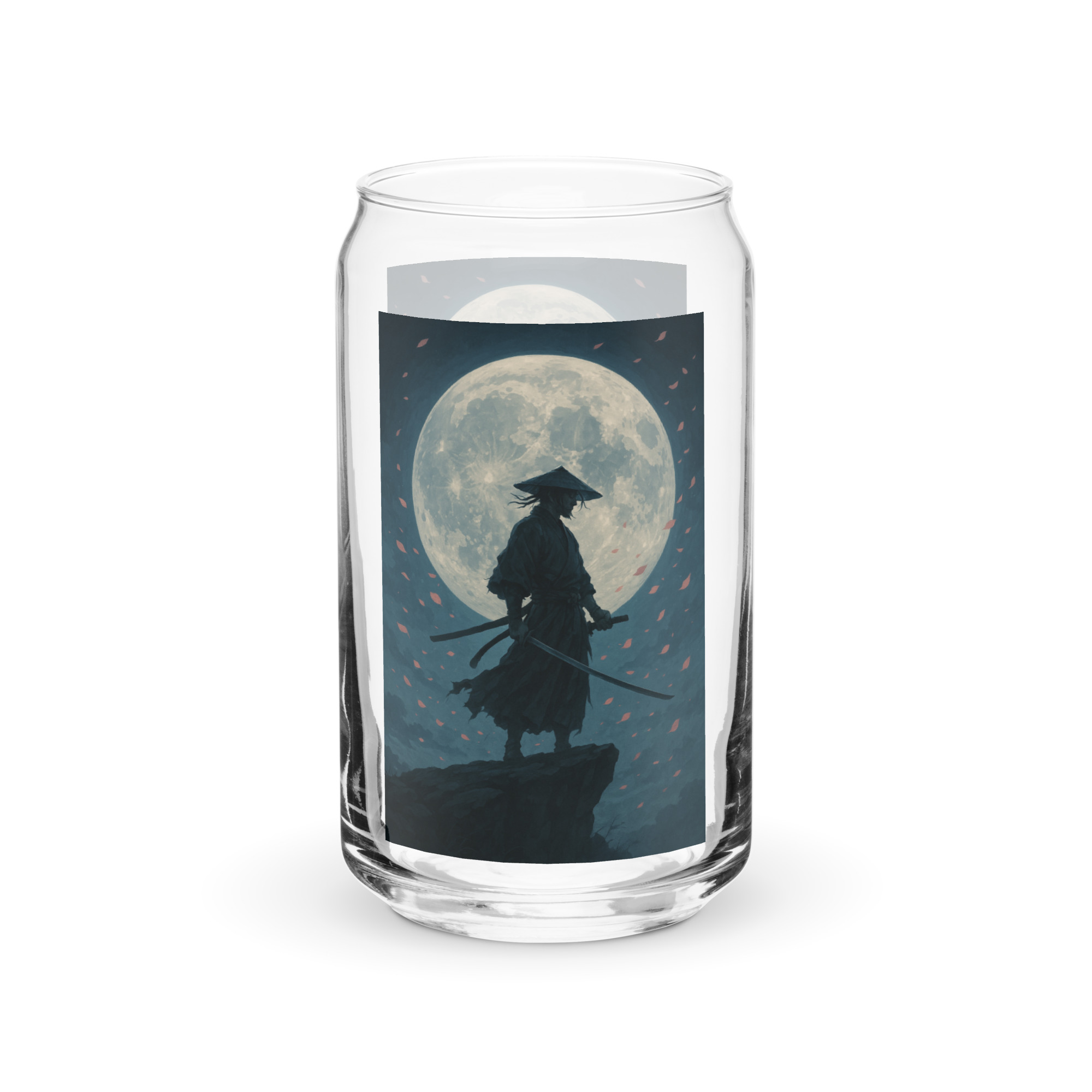 Moonlit Ronin - Can-shaped glass