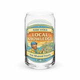 Rare Stock – Local Knowledge - Can-shaped glass