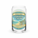 Coastal Calm - Can-shaped glass