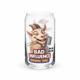 BAD INFLUENCE DOWN ERE - GOAT - Can-shaped glass