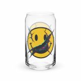 SMILE GLITCH - Can-shaped glass