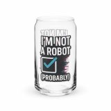 Im Not a Robot - Can-shaped glass