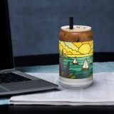 Harbour Light at Golden Bay - Can-shaped glass