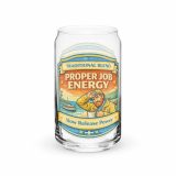 Proper Job Energy - Can-shaped glass