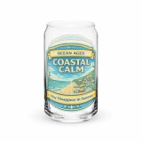 Coastal Calm - Can-shaped glass