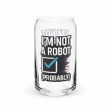 Im Not a Robot - Can-shaped glass