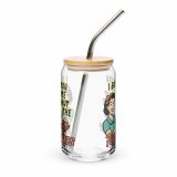 I baked some SHUT the FUCKUPCAKES - Can-shaped glass