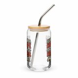 Hot Wife to Hot Mess - Can-shaped glass