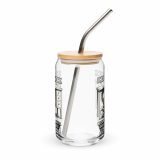 Eric - I Hide at Work - Can-shaped glass