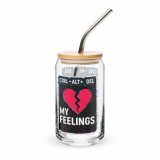 CTRL+ALT+DEL MY FEELINGS - Can-shaped glass