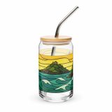 Tides of the Mount - Can-shaped glass