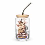 BAD INFLUENCE DOWN ERE - GOAT - Can-shaped glass
