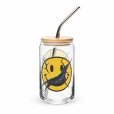 SMILE GLITCH - Can-shaped glass