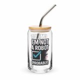 Im Not a Robot - Can-shaped glass