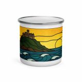 Golden Tide at St Michael’s Mount - Enamel Mug
