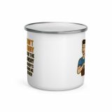 Don't worry about the laundry nobody is DOING me either - Enamel Mug