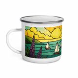 Harbour Light at Golden Bay - Enamel Mug