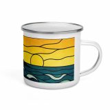 Golden Tide at St Michael’s Mount - Enamel Mug
