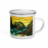Tides of the Mount - Enamel Mug